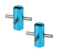 eMagTech 2PCS RC Car Diff Locker Part Differential Fixed Shaft Compatible with T-amiya TT02 TT02D RC Car