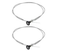 eMagTech 2pcs Rotary Choke Cable 63" Inner 60" Conduit 237 703971 for Lawnmowers Motorcycles Small Engines