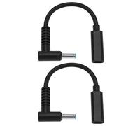 eMagTech 2PCS Type C USB-C Female Input to DC 4.5x3.0mm Power PD Charge Cable 18-20V 65w-100w Only Compatible with HP