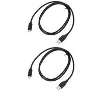 eMagTech 2pcs USB 2.0 Type A Male to Type C Male Charging Cable Compatible with ELGATO GAME PLAY CAPTURE HD60S RECORDER 3 1M
