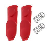eMagTech 2PCS Vacuum Cleaner Head Clip Latch Tab Button with Spring Compatible with Dyson V7 V8 V10 V11 V15 57.1x17.8mm Vacuum Cleaner