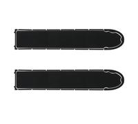eMagTech 2PCS Waterproof Ring Seal Bottom Plate Protection Bottom Battery Cover Compatible with Xiaomi M365 Electric Scooter Accessories Black
