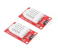 eMagTech 2x Digital Temperature and Humidity Sensor Modules 3.3V-5V AM-2302 DHT-22 Compatible with A-rduino