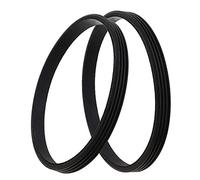 eMagTech 2x Drive Belt 4EPH219 6.4mm Width 219mm Circumference Rubber Black Compatible with NV601UKT AZ2002 AZ2000 AZ2000W AZ2000WWK Vacuum Cleaner