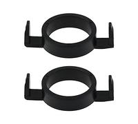 eMagTech 2x H7 LED Base Adapter Holder Headlight Bulb Socket Retainer Clips Black Compatible with 508 2008 3008 C5 DS5 DS6