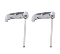 eMagTech 2x Smart Remote Key Blade HU100R Blank Uncut Blade Compatible with BMW F & G Series Models