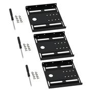 eMagTech 3pcs Hard Drive HDD SSD Mounting 2.5" Hard Drive SSD to 3.5" Compatible with Samsung Compatible with Kingston