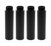 eMagTech 4 Pack Mic Stand Extension Tubes 5/8-27 Thread for Desk Stands Compatible with Blue Yeti Compatible with Rode