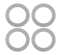 eMagTech 4pcs Bicycle Pedal Washers 1.5mm Thickness 304 Stainless Steel Pedal Washers for 9/16 Inch Pedal Axles Cranks Bikes Mountain Bikes Road Bikes