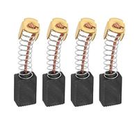 eMagTech 4Pcs Carbon Brushes 15x9x6mm Compatible with Clarke CAG800 CAG800B 800w 6x9 Cag E44 Angle Grinder