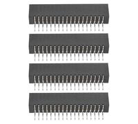 eMagTech 4Pcs Handle Connection Pin Slot 18Pin Connector FFC Slot Handle Conductive Film Slot Compatible with Sony Compatible with PlayStation 2 Compatible with PS2 Black