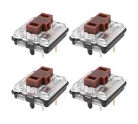 eMagTech 4pcs Keyboard Switches Compatible with Logitech G815 G915 G913 G813 Brown