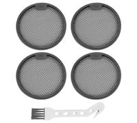 eMagTech 4pcs Pre-Filter Vacuum Cleaner Compatible with Dreame T10/T20/T300 Vacuum Cleaner Washable Replacement Parts with Goose Head Brush