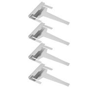 eMagTech 4pcs Refrigerator Drain Tube Clip Evaporator Replacement DA61-06796A AP5579885 Compatible with Samsung Refrigerator Silver