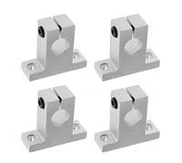 eMagTech 4pcs SK16 Linear Shaft Support Bracket Mount 16mm CNC Linear Motion Ball Slide Units Rail Support Guide Shaft Bearing for 3D Printer Multi-axis Machine