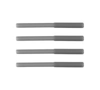 eMagTech 4PCS Spider Stove Silicone Leg 9cmx0.4cm CoversBlack Anti-Slip Heat-Resistant Protective Sleeves for Outdoor Camping Stoves Compatible with SOTO 310