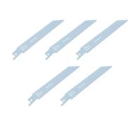 eMagTech 5 Pack Reciprocating Saw Bi-Metal Blades 24 TPI 150mm Compatible with DeWalt Compatible with Makita Reciprocating Saws