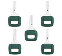 eMagTech 5PCS Ignition Starter Keys 11039228 17225331 Compatible with A40 DA25D DA30D A35D A40D A25D A20C A25C A30C A35C Excavator Spare Keys Heavy Equipment Keys