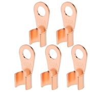 eMagTech 5pcs OT-200A Open-End Copper Crimp Terminal Lugs 16-35 mm² for Machinery Power Railway And Shipbuilding