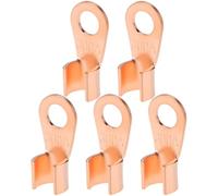 eMagTech 5pcs OT-300A Open-End Copper Crimp Terminal Lugs 25-70 mm² for Machinery Power Railway And Shipbuilding