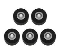 eMagTech 5Pcs Roller Pulley Tape Recorder Wheel 13x6.5x2mm Compatible with Technics