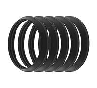 eMagTech 5PCS Tapered Waste Trap Washer Repair Compression Seal Rubber Outlet Washers for 1 1/2" Sealing Joints & Pipes Kitchen Flush Pipes Garden and Outdoor Water Pipes