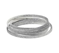 eMagTech 62 Inch Deck Belt 44-6260 1/2 x 123.5 Inch Compatible with Toro Groundsmaster 200 Series Side Discharge Mower