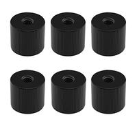 eMagTech 6Pcs Tripod Barrel Nut Replacement Tripod Barrel Connection Nut with 1/4"-20 Thread Hole Tripod Adapter Accessories for Light Stands Power Rails Magic Arms