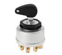 eMagTech 7 Terminals Ignition Key Switch Light Ignition Switch 0-1-2-3 OE 0342201009/717638R91 Compatible with Case IH BD Series Tractor Vintage Car