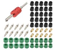 eMagTech 71pcs Autos Air Condition Repair Kit Air Condition Hose Gasket Repairing Tool with Removal Install Accessor Suitable for Auto Air Conditioning Problems