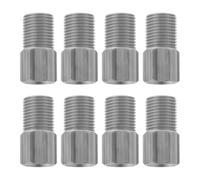 eMagTech 8 x M8 Stainless Steel Oil Hose Fitting Nuts Compatible with Shimano SM-BH59 and SM-BH90 Silver