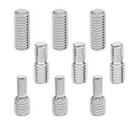 eMagTech 9Pcs Car Antenna Adapter Set: M4, M5, M6 Thread Adapter for Vehicle Rod Roof Antenna