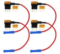 eMagTech AddACircuit Fuse Tap Kit Compatible with Micro3 12V slots 4 Pack with 5A Fuses for Underglow Interior LEDs Dash Cams GPS