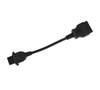 eMagTech Car 16Pin Male OBD2 to 8Pin Female OBD2 Diagnostic Connection Cable Compatible with Volvo Automotive Fault Diagnosis Adapter Cable