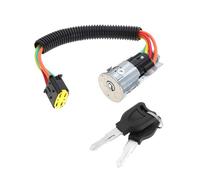 eMagTech Car Ignition Barrel Switch Steering Cylinder Lock with 2 Keys 7701469419 7701471098 7701471220 Compatible with Renault