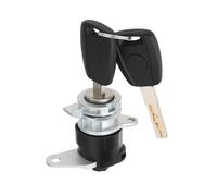 eMagTech Door Lock Barrel Cylinder with 2 Keys Passenger Side 45451161 Compatible with FIAT DUCATO 2006+
