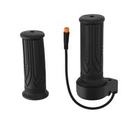 eMagTech Electric Bike Full Twist Throttle 3Pin Left Right Hand Throttle 12-72V Compatible with KT Waterproof Controllers, 230mm