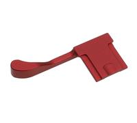 eMagTech Metal Hot Shoe Thumb Up Rest Hand Grip Compatible with Fujifilm FinePix X-E4 X100F X100V XPro2 XPro3 DSLR Camera Hand Grip Aluminum Alloy Red