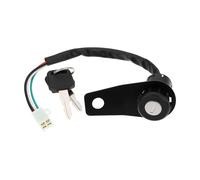 eMagTech Motorcycle Ignition Switch Key Lock Compatible with 50-150cc Off-Road Motorcycles ATVs and Quads with 8.3cm Bracket