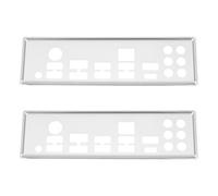 eMagTech Protective Plate for Computer Backplane Shielded I/O 2 Pieces Compatible with MSI B550-A PRO