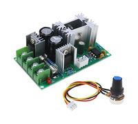 eMagTech PWM DC Motor Speed Controller Module 12V 24V 36V 48V Adjustable Speed PWM Electronic Governor Controller Regulation Switch 20A Ultra Small LED Dimmer
