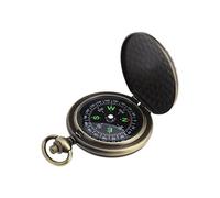 eMagTech Retro Portable Compass Camping Survival Compass Metal Pocket Compass Kids Compass for Hiking Camping Hunting Outdoor Military Navigation Tool