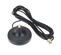 eMagTech RP-SMA Male Inner Hole to RP-SMA Female Inner Pin Magnetic Antenna Base 300cm 5dbi 50Ω Compatible with Reolink WiFi Battery Camera