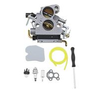 eMagTech Set with 8Pcs Chainsaw Carburetor Kit 574719402 545072601 Compatible with Husqvarna 235 235E 236 236E 240 240E Chainsaw Air Filter