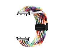 EMAIGlPO Knitted Nylon Breathable Strap Suitable Fit For Huawei Watch D2 Replacement Wristband(Rainbow)