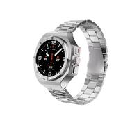 EMAIGlPO Modification Kit fit For Samsung Galaxy Watch 7 Ultra 47mm Stainless Steel Metal Case Strap Bezel Accessorie(Silver)