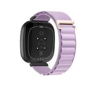 EMAIGlPO Nylon Loop Strap fit for Fitbit Versa 4/3 Sense 2/1 Replaceable Wristband Sport Watchband Accessories(Lavender purple,For Fitbit Versa 3)