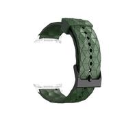 EMAIGlPO Silicone Football Pattern Strap Fit For Samsung Galaxy Watch 8 Classic Watchband(Amry-green,For Samsung Watch 8)