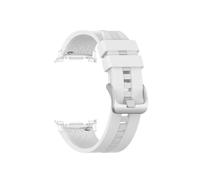 EMAIGlPO Silicone Strap Fit For Samsung Watch 8 Classic Replacement Watchband No Gap Bracelet(White,For Samsung Watch 8)