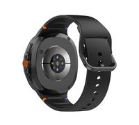 EMAIGlPO Suitable fit for Samsung Watch 8/8 classic silicone colored buckle strap(Black,22MM For Samsung Watch 8 cIassic)